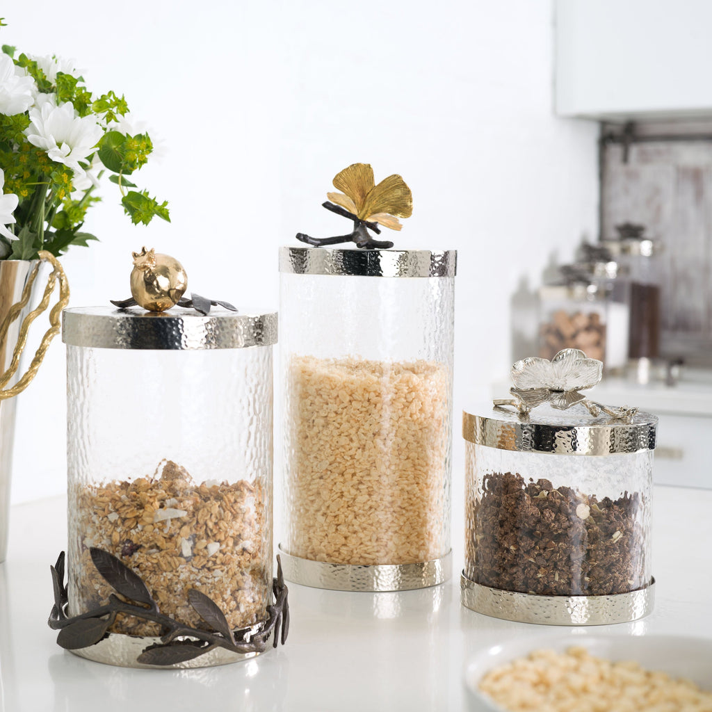 Butterfly Ginkgo Canister