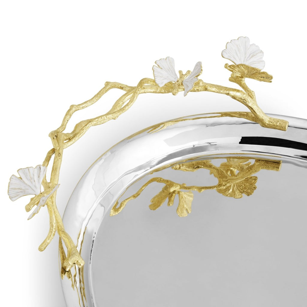 Butterfly Ginkgo Gold Սկուտեղ