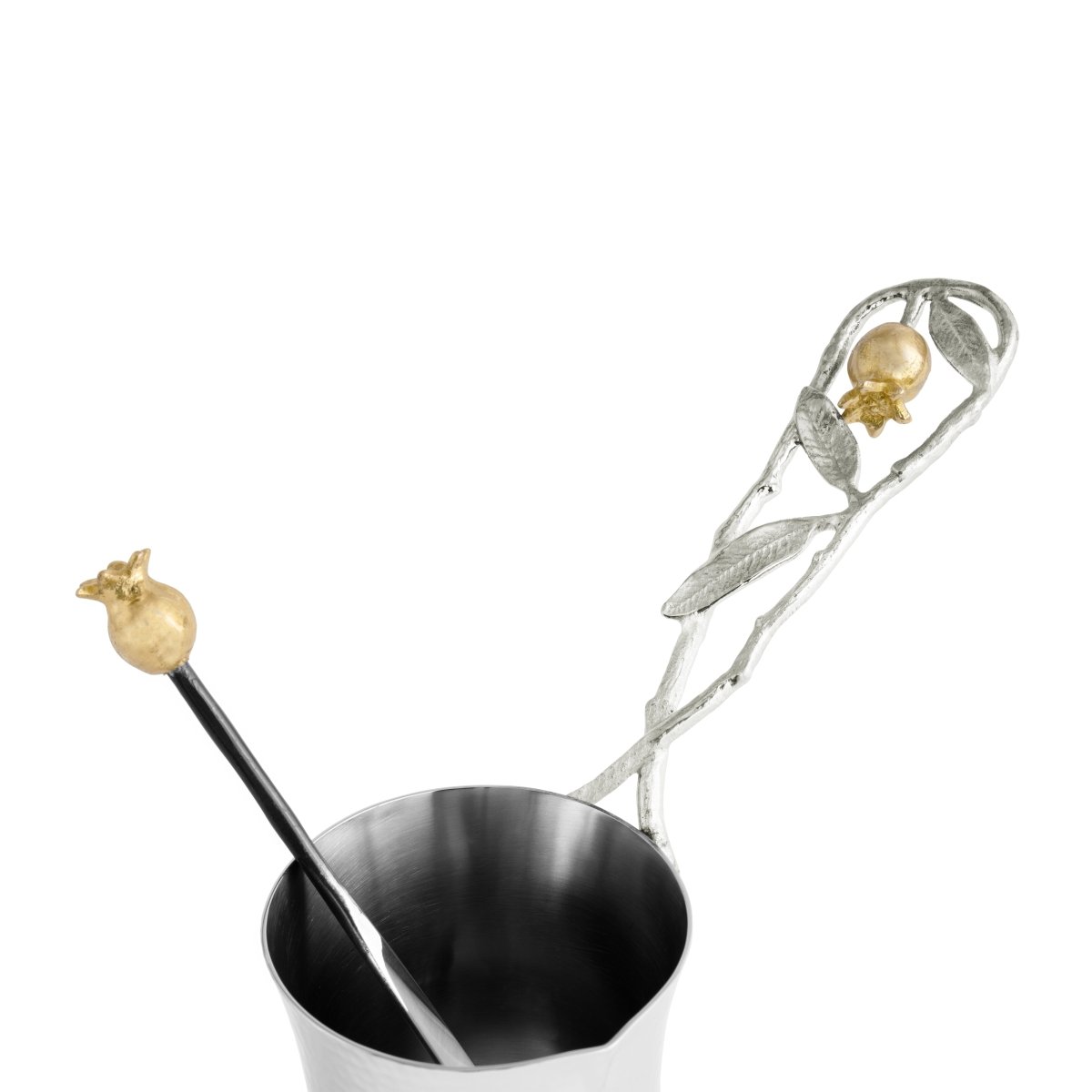 Pomegranate Silver & Gold Սրճեփ գդալով