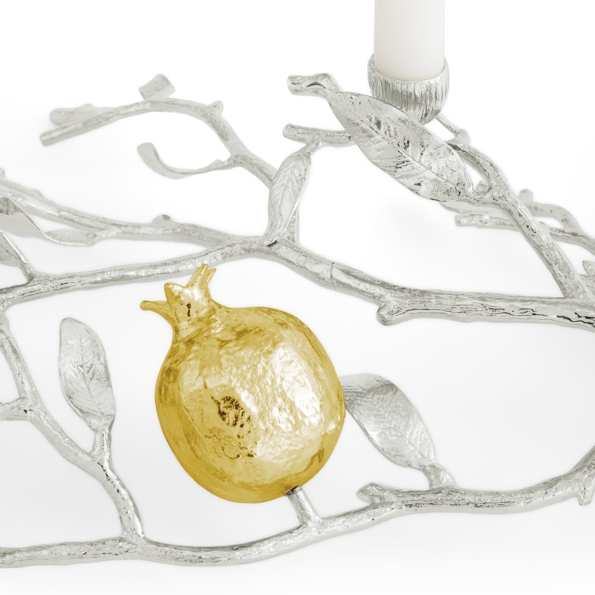 Pomegranate Silver & Gold Մոմակալների հավաքածու