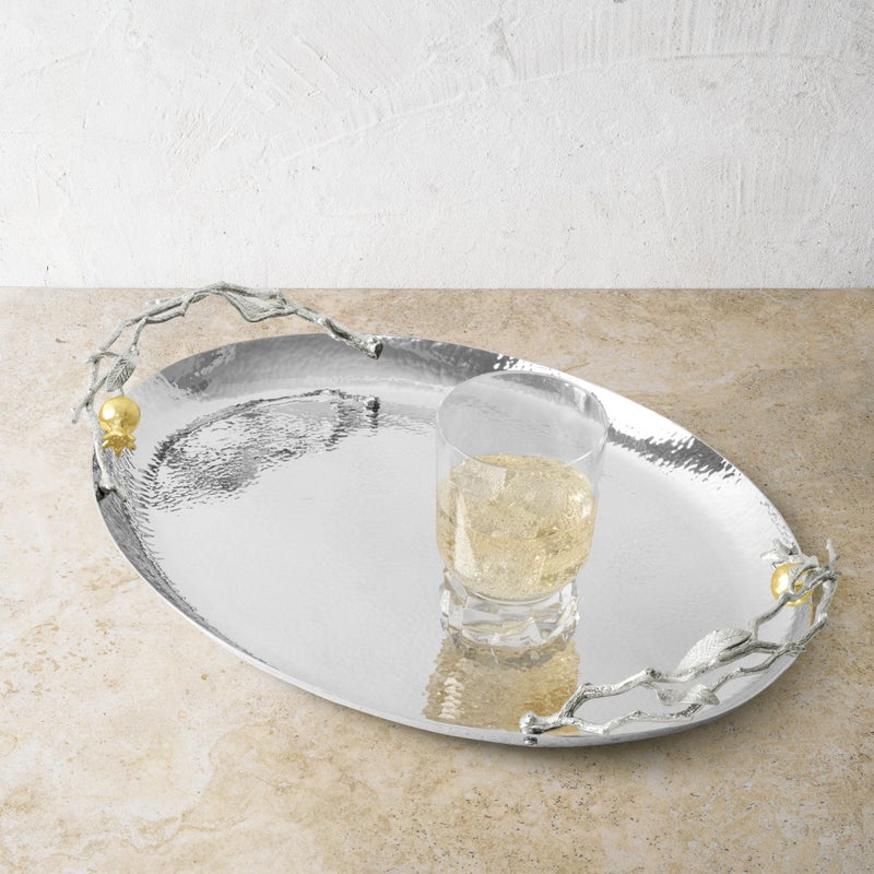 Pomegranate Silver & Gold Սկուտեղ