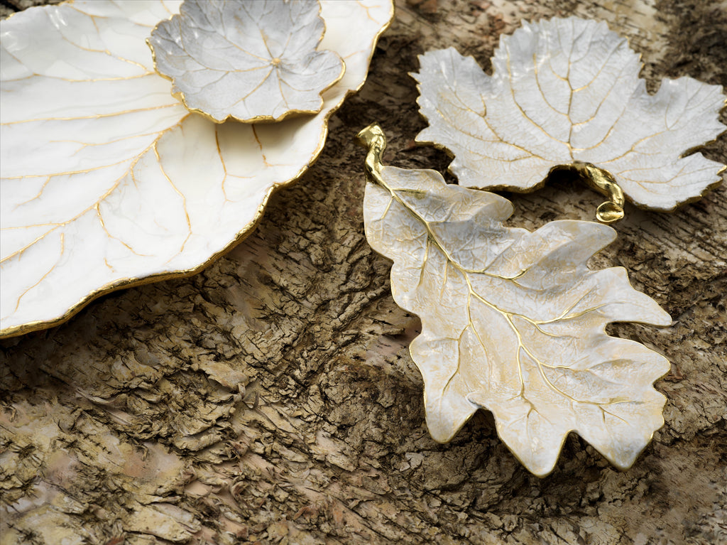 Winter Leaves Geranium Զարդաման