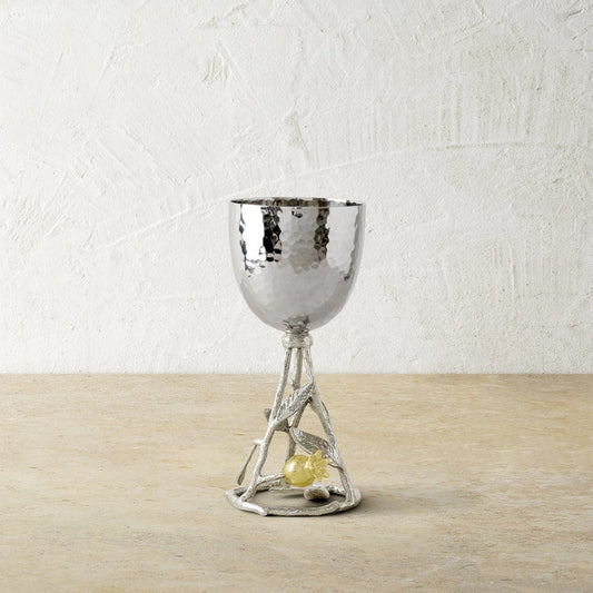 Pomegranate Silver & Gold Գինու բաժակ