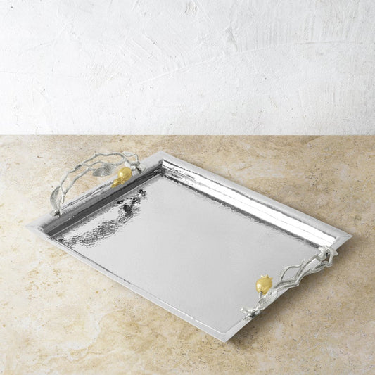 Pomegranate Silver & Gold Սկուտեղ