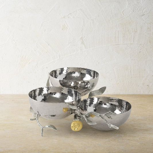 Pomegranate Silver & Gold Քաղցրավենիքի մատուցման տարա
